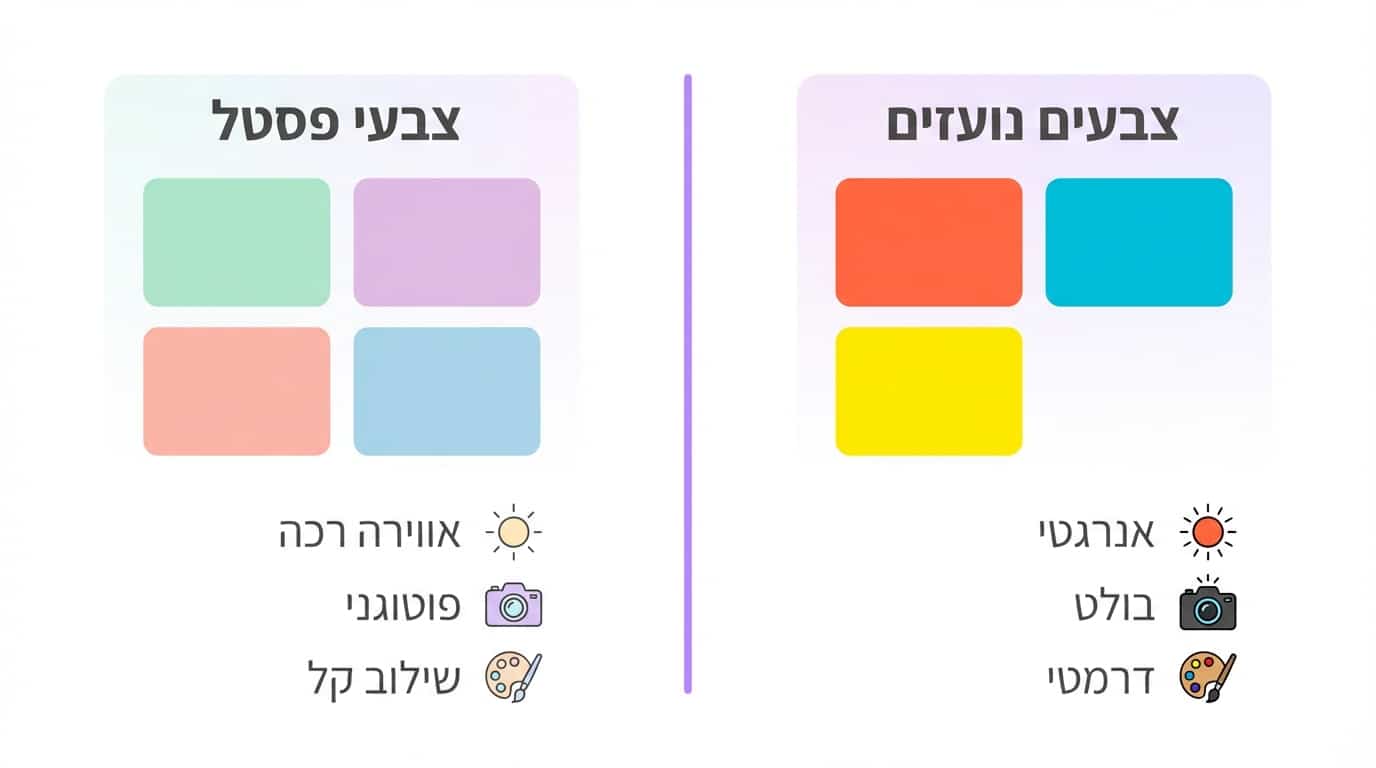 השוואת צבעי פסטל מול צבעים עזים בבגדי קיץ לילדים