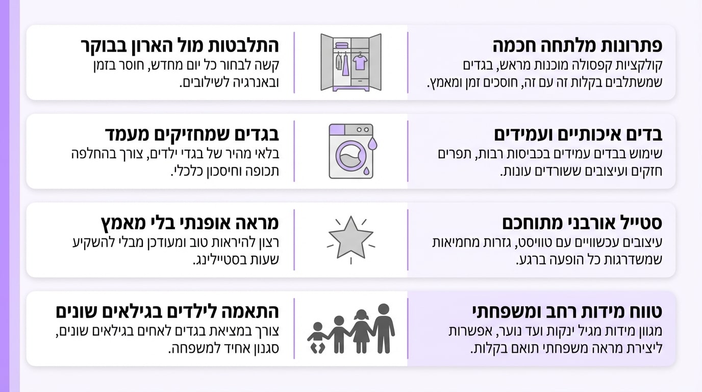 סטיילינג חכם לילדים עם פריטי היפסטר סטייל
