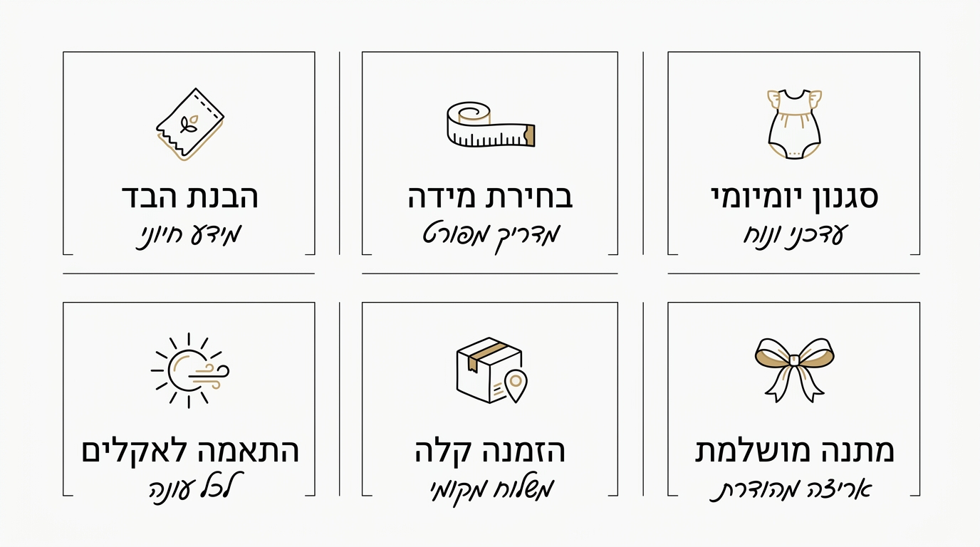 הורים מחפשים שמלות איכותיות ומקבלים ערך אמיתי